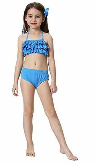 maillot de bain assorti a la queue de sirene