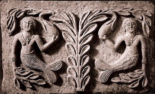 sculpture de sirène