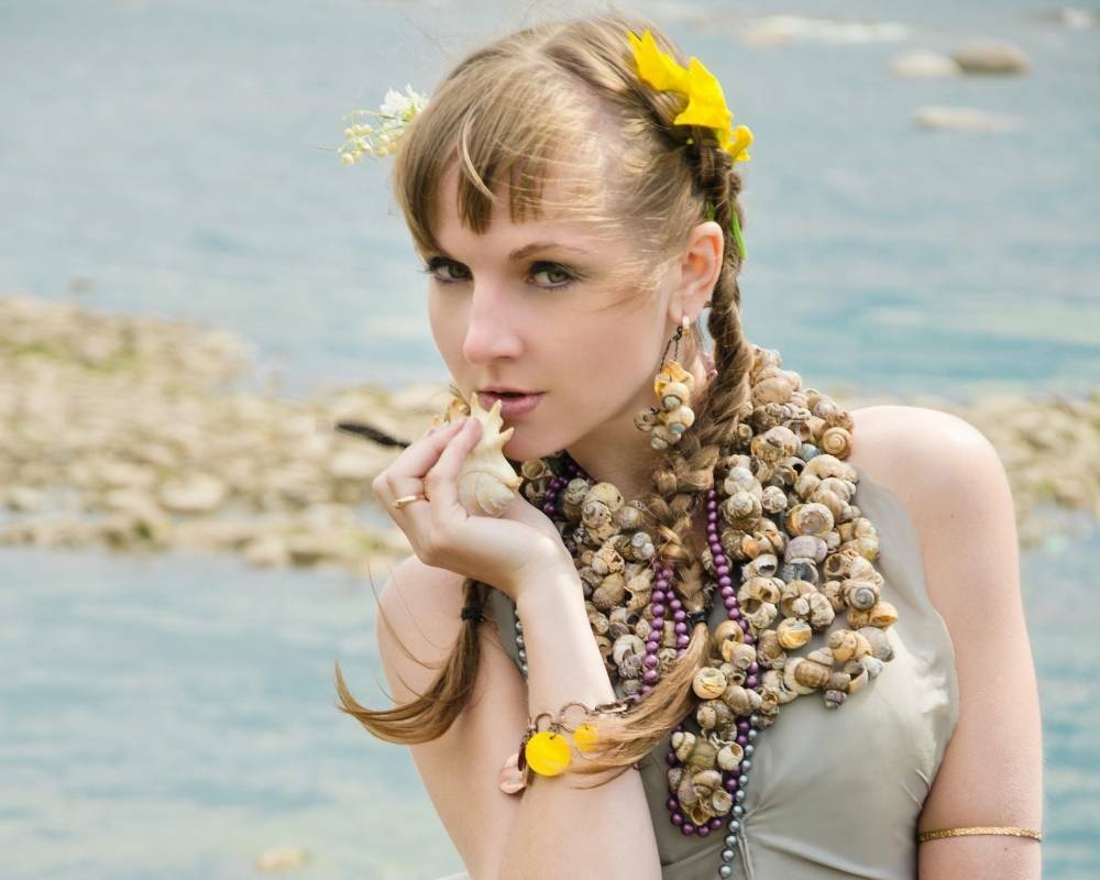 maquillage de sirène naturel